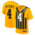 DK Metcalf Pittsburgh Steelers Alternate 1933 Throwback Jersey - Gold